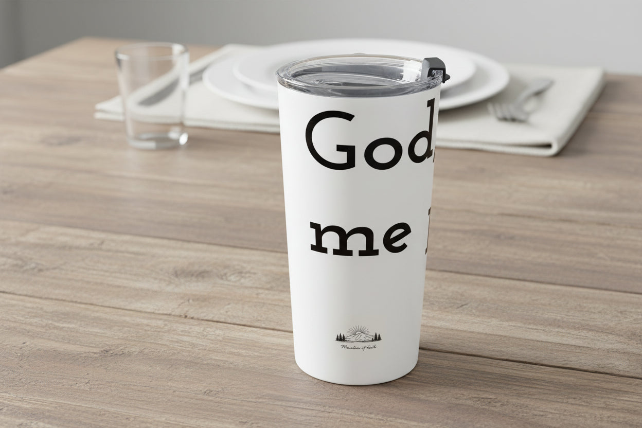 MoF - God give peace 20oz Insulated Tumbler