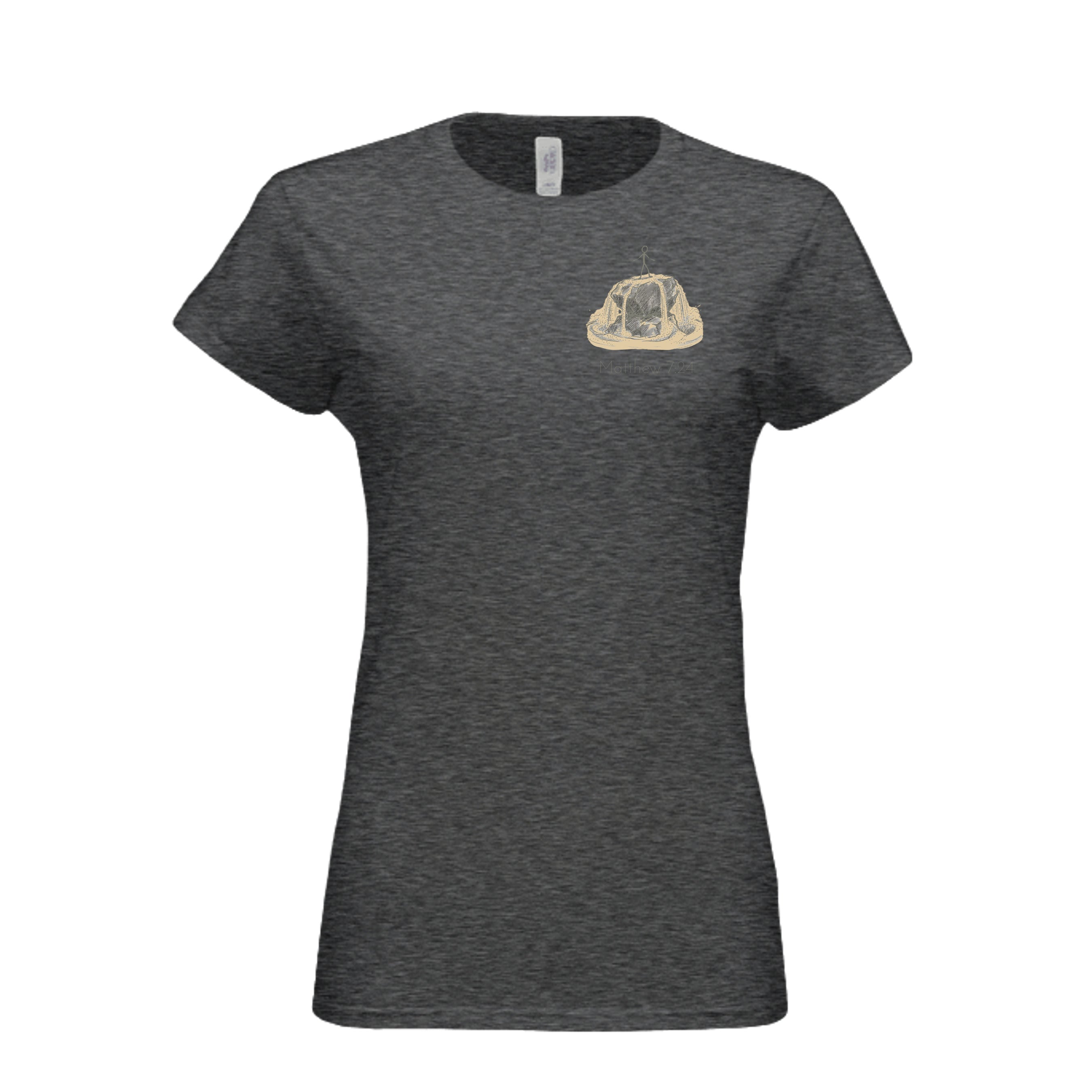 DARK HEATHER - G640L - FRONT